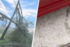 Żywioł dał o sobie znać w Małopolsce. Potężne gradobicie na nagraniach