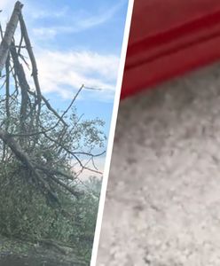 Żywioł dał o sobie znać w Małopolsce. Potężne gradobicie na nagraniach