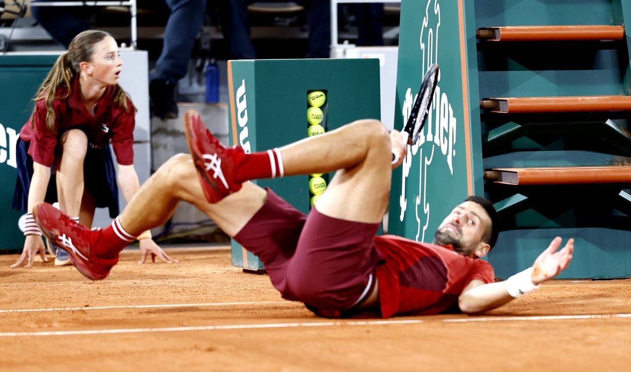 Novak Djoković at Roland Garros 2024