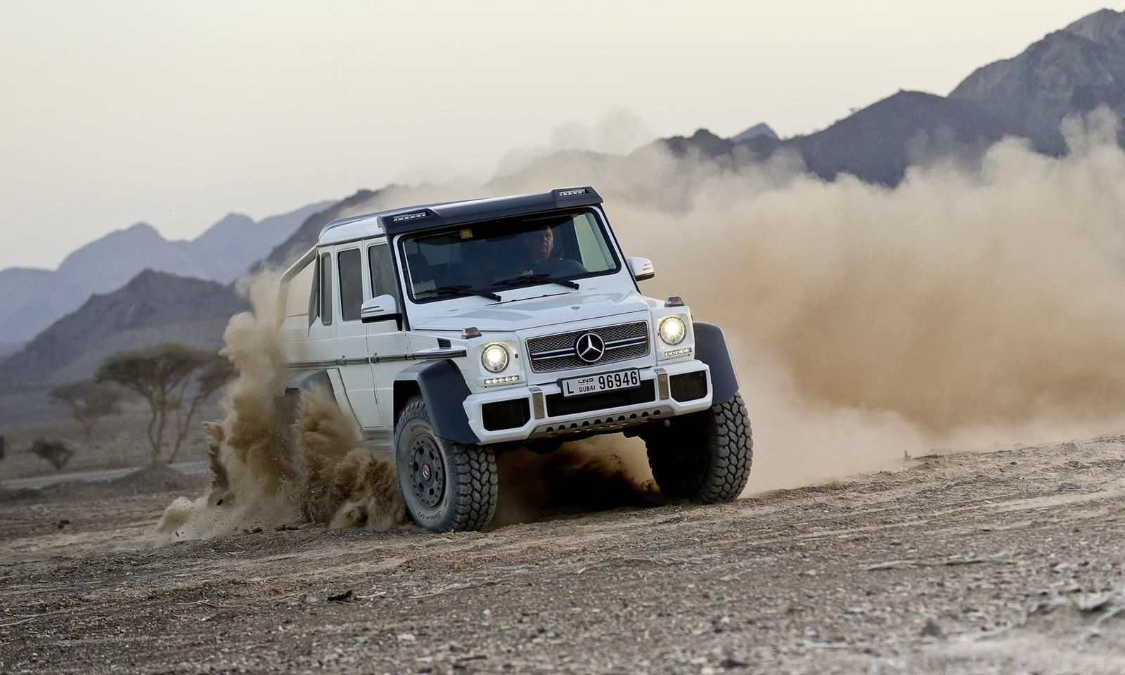 Mercedes-Benz G63 AMG 6x6 - terenowy potwór [galeria] 41