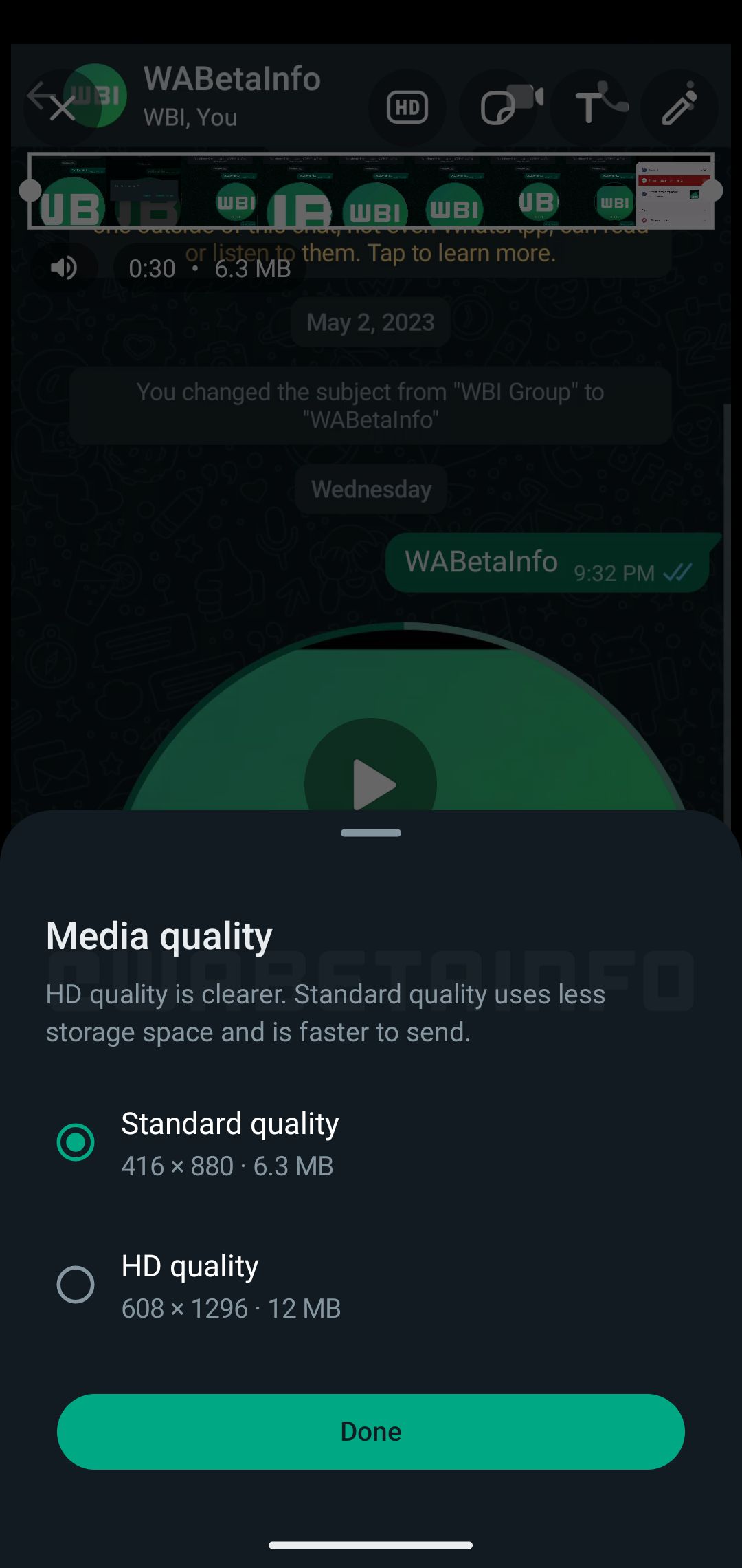 WhatsApp obsłuży filmy w jakości HD