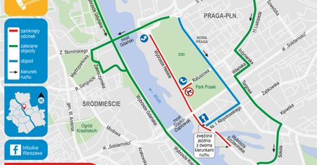 Warszawa. Zmiany na wybrzeżu, budowie metra i frezowanie. Weekendowe utrudnienia