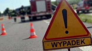 Wypadek pod Aleksandrowem Łódzkim. Dwie osoby w szpitalu