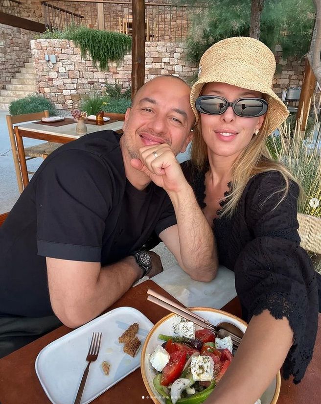 Ewa Chodakowska i Lefteris Kavoukis