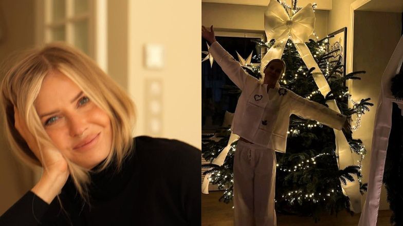 Edyta Pazura udekorowała dom na Boże Narodzenie