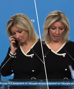 Zacharowa odebrała telefon z Kremla w trakcie konferencji. Polecenie