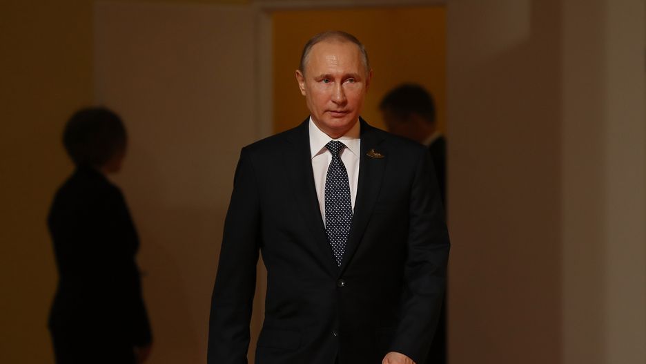 G20 Nations Hold Hamburg Summit
HAMBURG, GERMANY - JULY 07:  Russian President Vladimir Putin arrives for the first day of the G20 economic summit on July 7, 2017 in Hamburg, Germany. The G20 group of nations are meeting July 7-8 and major topics will include climate change and migration.  (Photo by Sean Gallup/Getty Images)
Sean Gallup