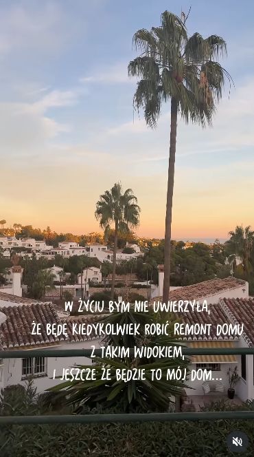 Szelągowska pokazała widok z okna