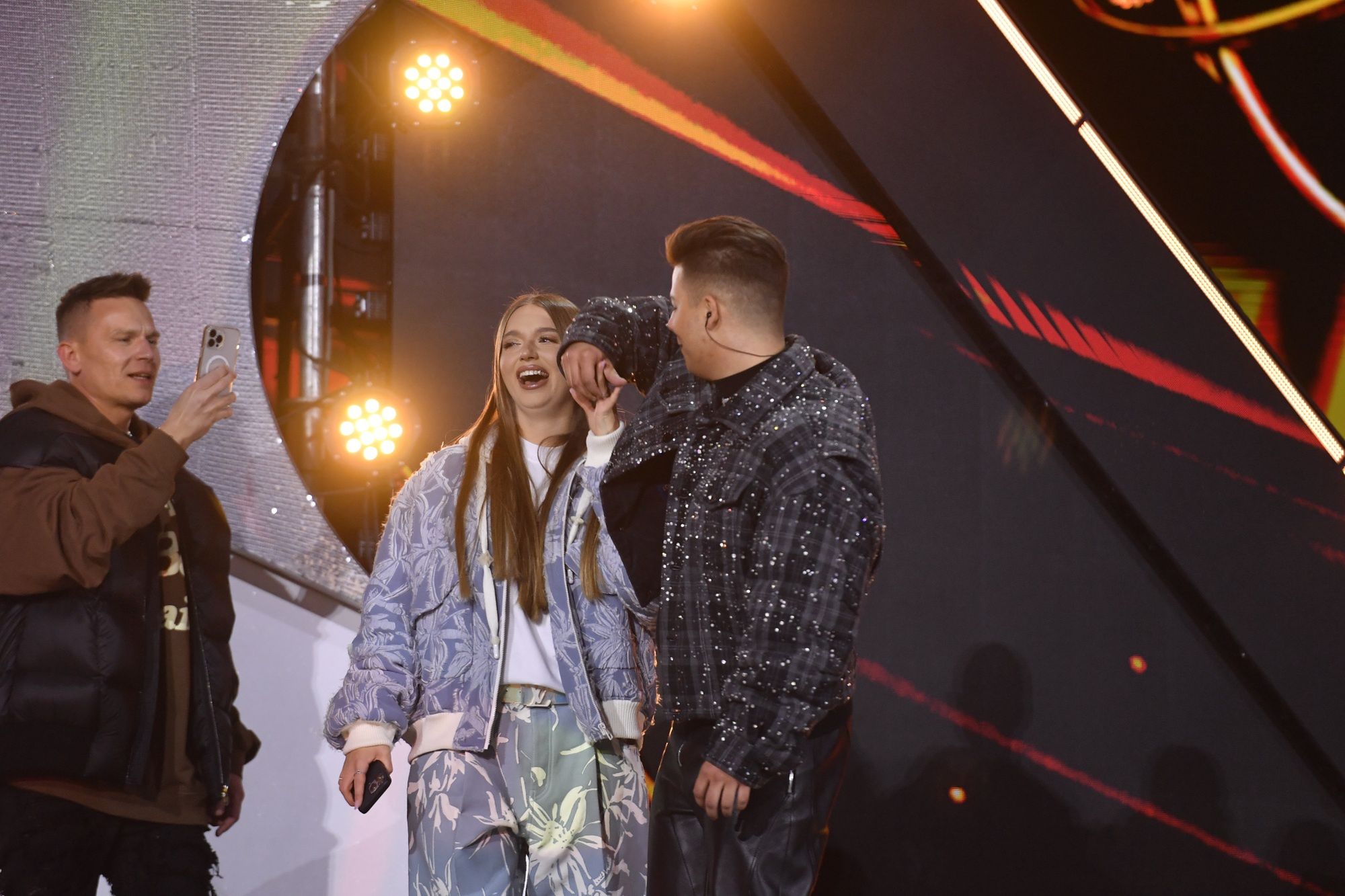 Allan Krupa, Nicol Pniewska i Bart Pniewski