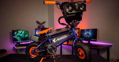 Rosjanin połączył rower i komputer - szalony pomysł na modding PC-ta