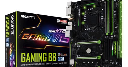 Gigabyte GA-Gaming B8 - czarno-zielona płyta dla graczy