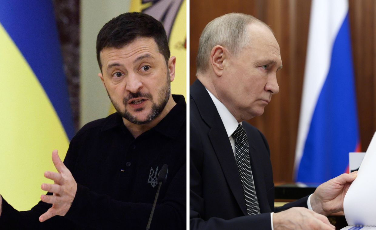 Wołodymyr Zełenski mówił o Władimirze Putinie