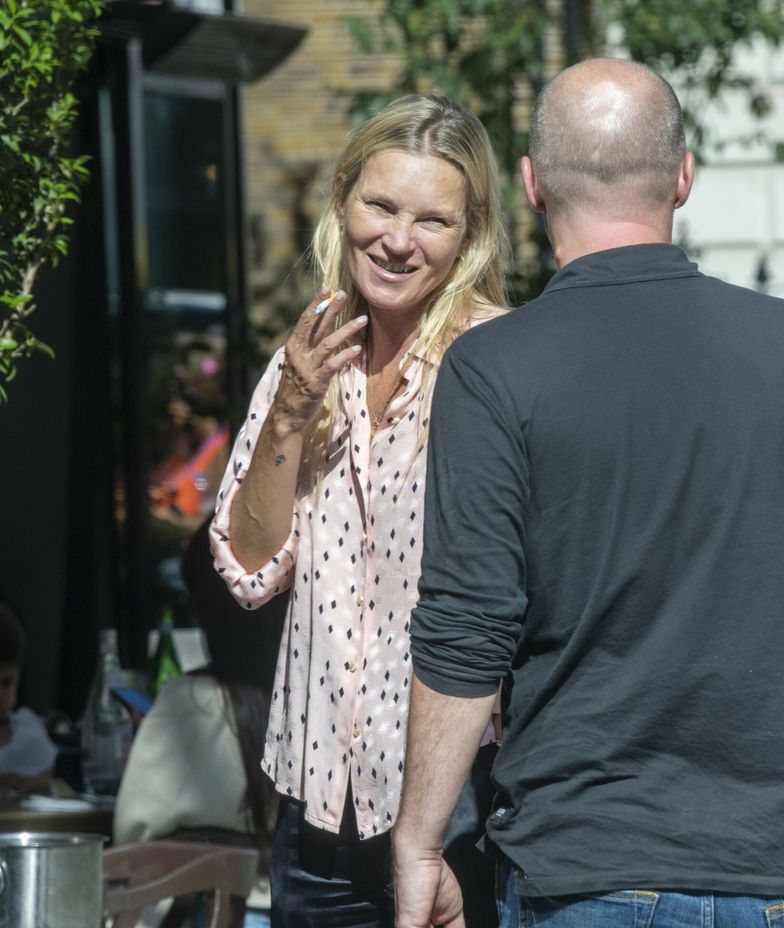 Kate Moss bez makijażu