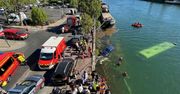 Autobus wpadł do Sekwany pod Paryżem. Na pokładzie byli pasażerowie