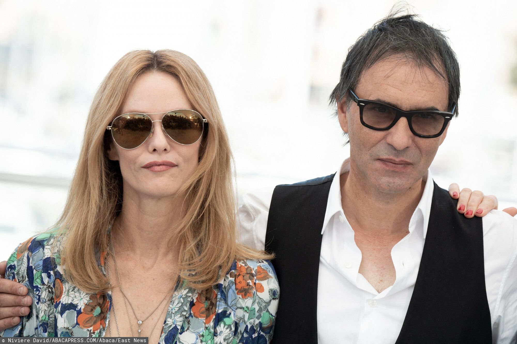 Vanessa Paradis z mężem  Samuelem Benchetrit