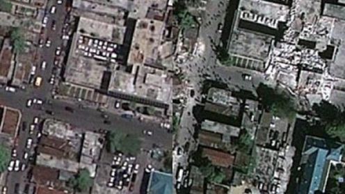 Zobacz Haiti przed i po kataliźmie dzięki Google Earth 1