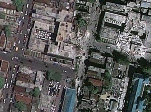 Zobacz Haiti przed i po kataliźmie dzięki Google Earth