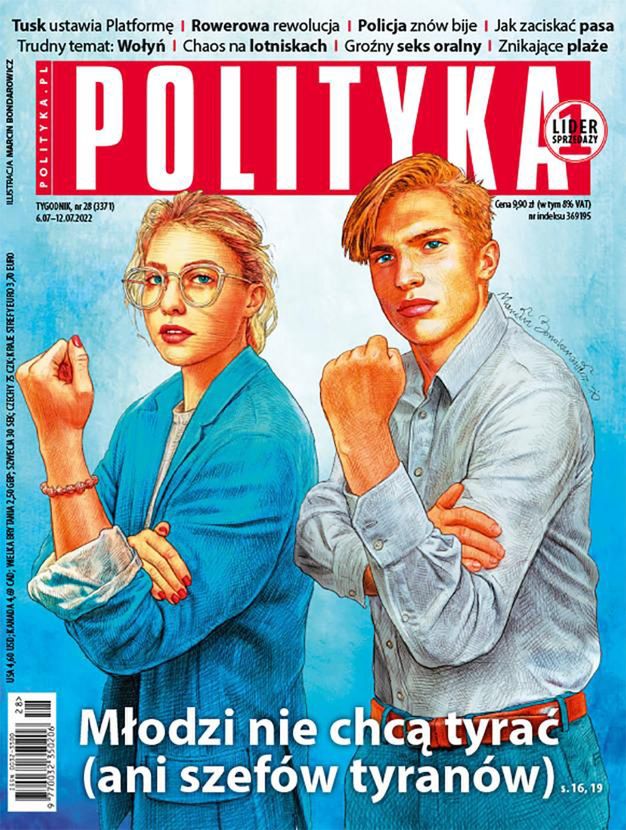 Okładka tygodnika "Polityka"