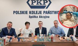 Dominik wpadł pod pociąg. Odwiedził centralę PKP. "Umowa stypendialna"