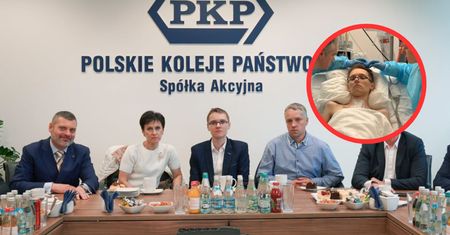 Dominik wpadł pod pociąg. Odwiedził centralę PKP. "Umowa stypendialna"