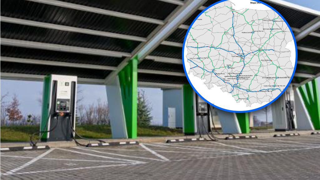 Przy autostradach powstaną nowe stacje ładowania aut elektryczny