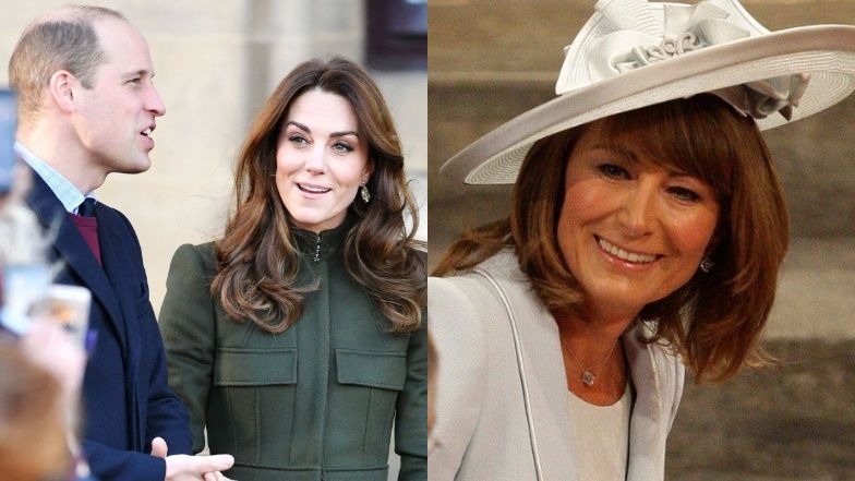 Księżna Kate, książę William, Carole Middleton