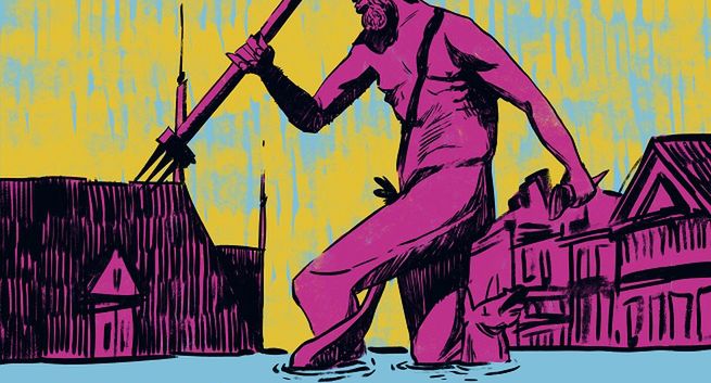 Greenpeace w nowej kampanii uderza w PGE. Pyta, czy koncern "chce zalania gdańskiej starówki?"