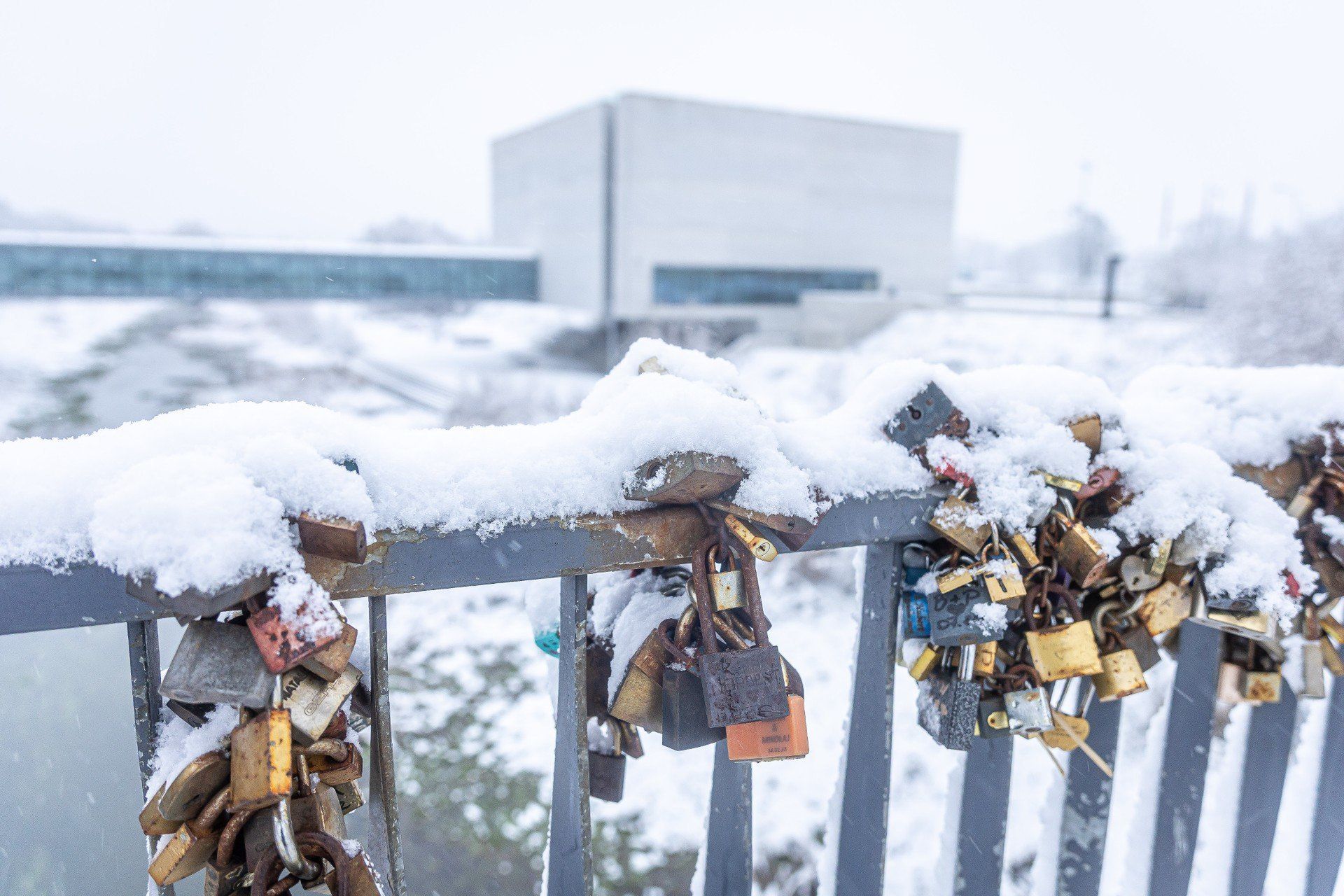 Zimowy poranek na Śródce