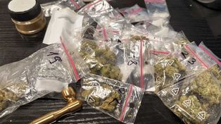 Rudnik nad Sanem: 33-latek wpadł z narkotykami podczas kontroli drogowej