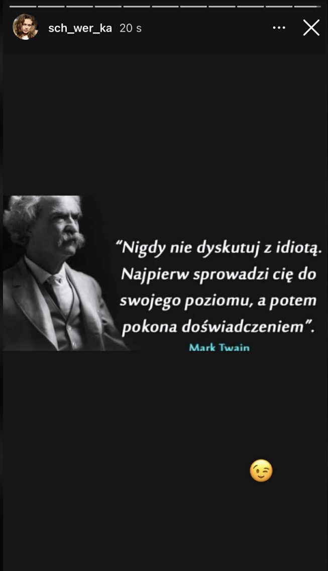 Weronika Schreiber podzieliła się wymowną relacją