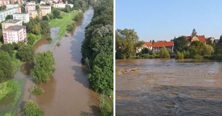 Fala powodziowa dotarła do Szprotawy. "Połowa miasta jest pod wodą"