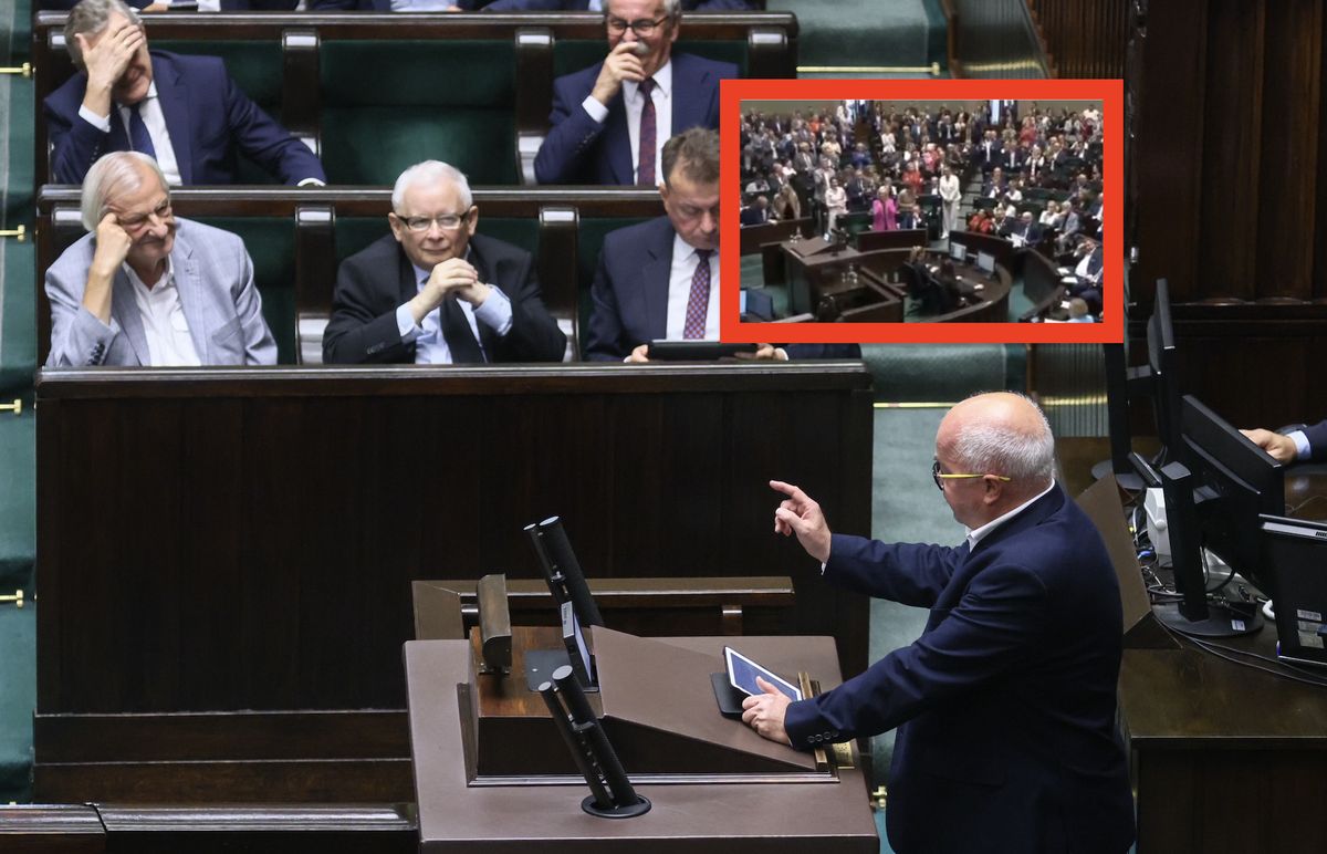 igrzyska, sejm, sport Wyjątkowa scena w Sejmie. Wstali wszyscy i wtedy się zaczęło