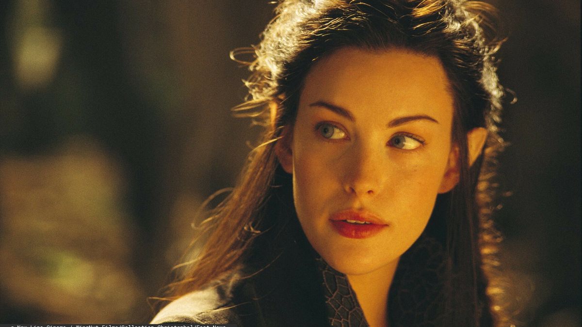 Liv Tyler w filmie "Władca Pierścieni"