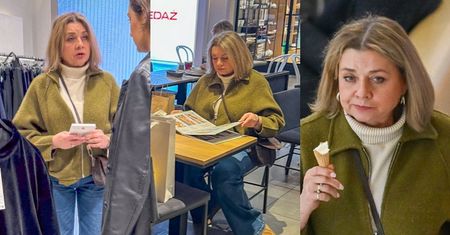 Małgorzata Ostrowska-Królikowska buszuje z córką po galerii i wcina loda dwa dni przed odwołaną wizytą w "PnŚ" z powodu choroby