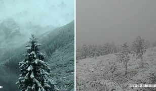 W Tatrach jest już zima. Śnieg pokrył góry