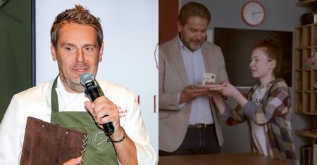 Wojciech Modest Amaro, który zapewniał, że kariera była dla niego "bożkiem", jednak wrócił do telewizji! Zagrał "znanego cukiernika" w serialu Polsatu