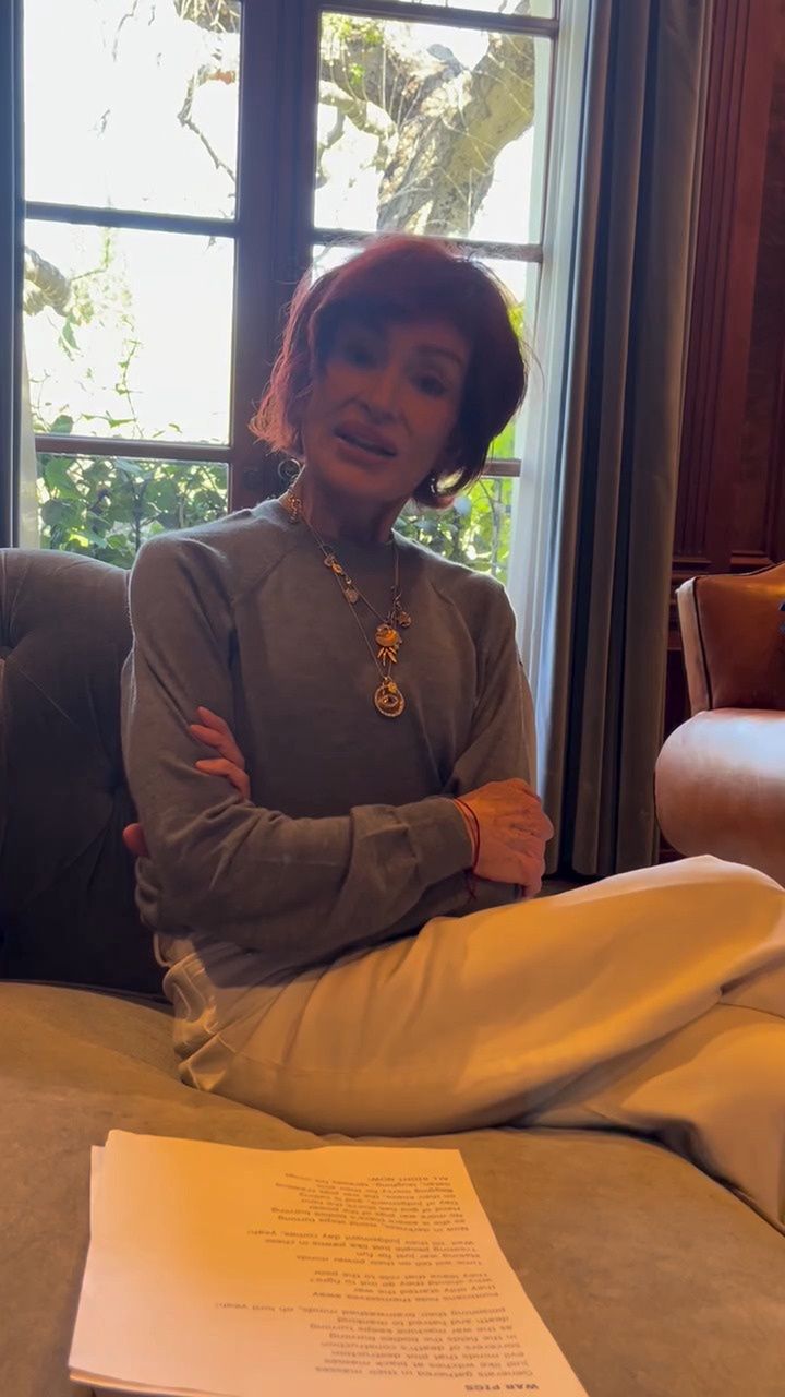 Sharon Osbourne połączyła się ze swoimi fanami
