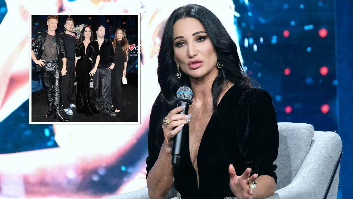 Justyna Steczkowska i jej team 