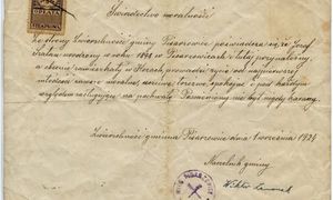 Tak wyglądało świadectwo moralności. Dokument ma niemal 100 lat