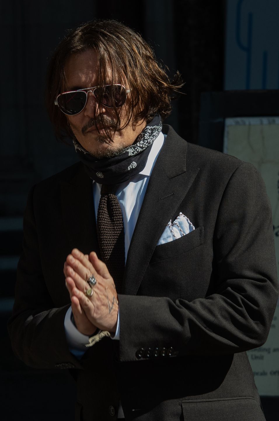 Johnny Depp oskarża Amber Heard o spożywanie dwóch butelek wina dziennie