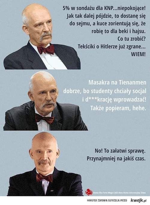 „Krul” polskiego Internetu – zobacz najśmieszniejsze obrazki i filmiki z Januszem Korwin-Mikkem 19