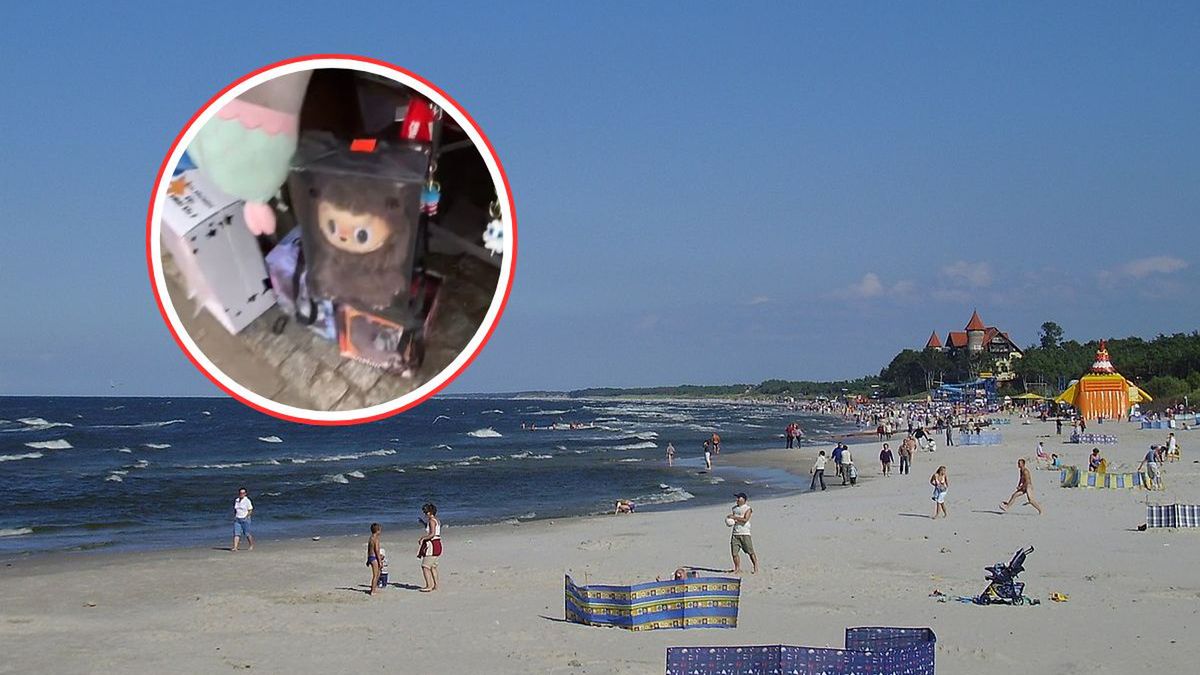 Laleczka Labubu na straganie w Łebie wyceniona na 500 zł