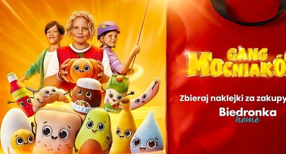 Gang Mocniaków także w sklepie internetowym Biedronki