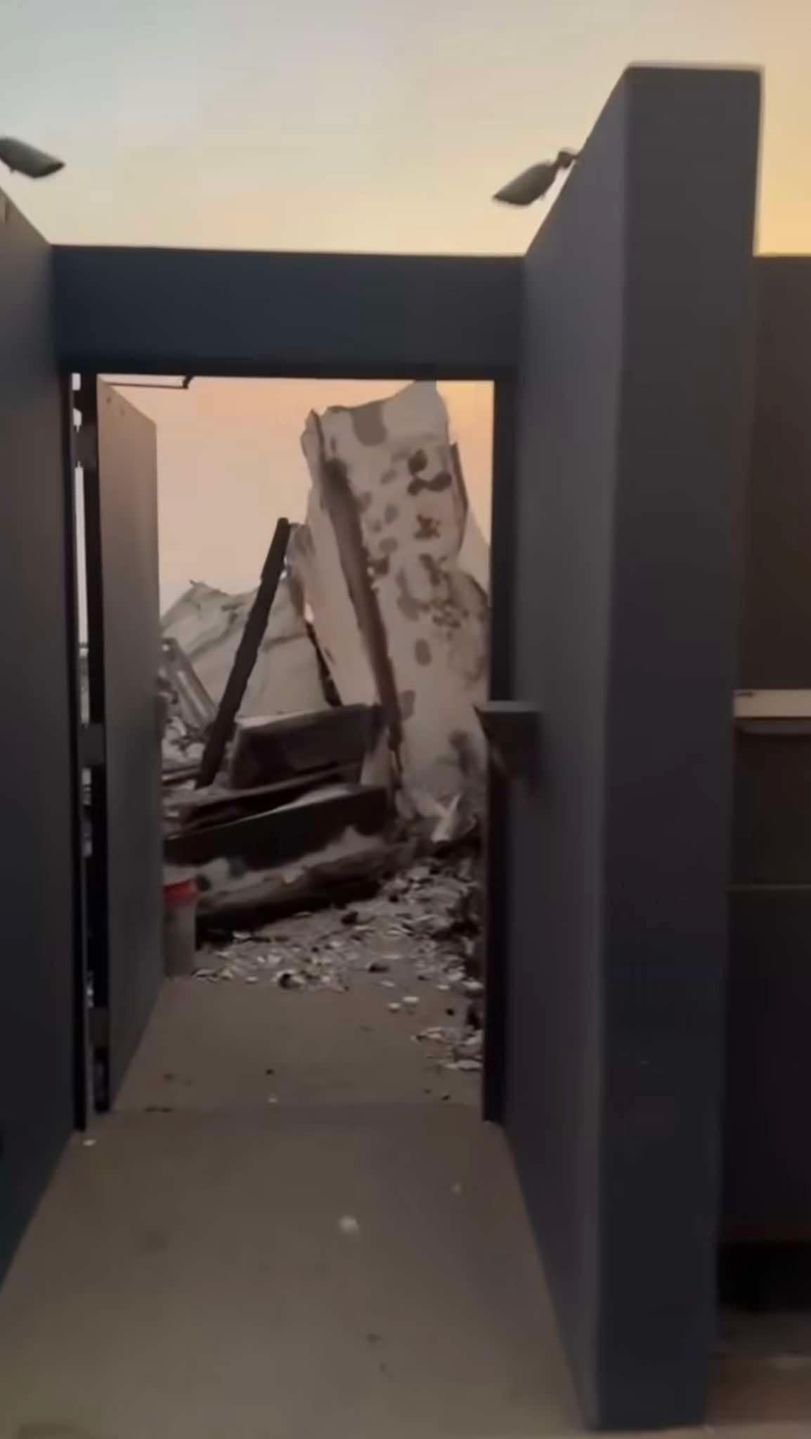 Paris Hilton pokazała zniszczony dom