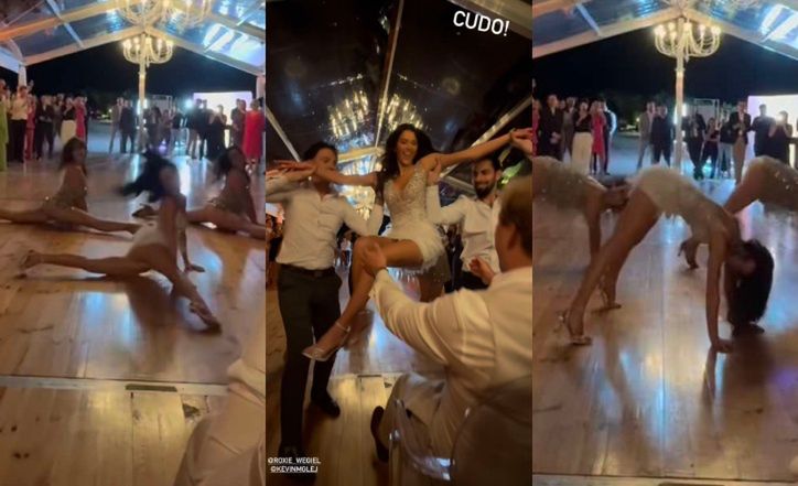 Dzikie taniec Roksany Węgiel specjalnie dla Kevina Mgleja