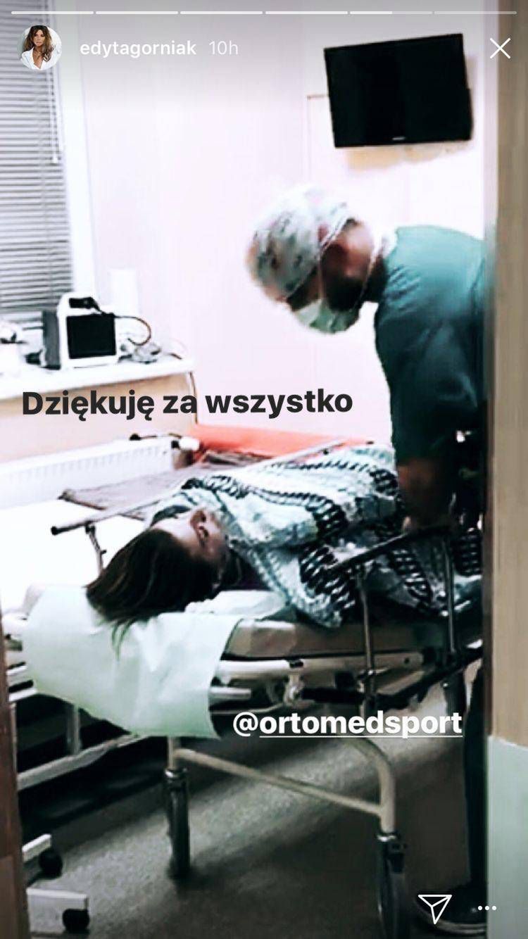 Edyta Górniak trafiła do szpitala. Przeszła skomplikowaną operację rzepki