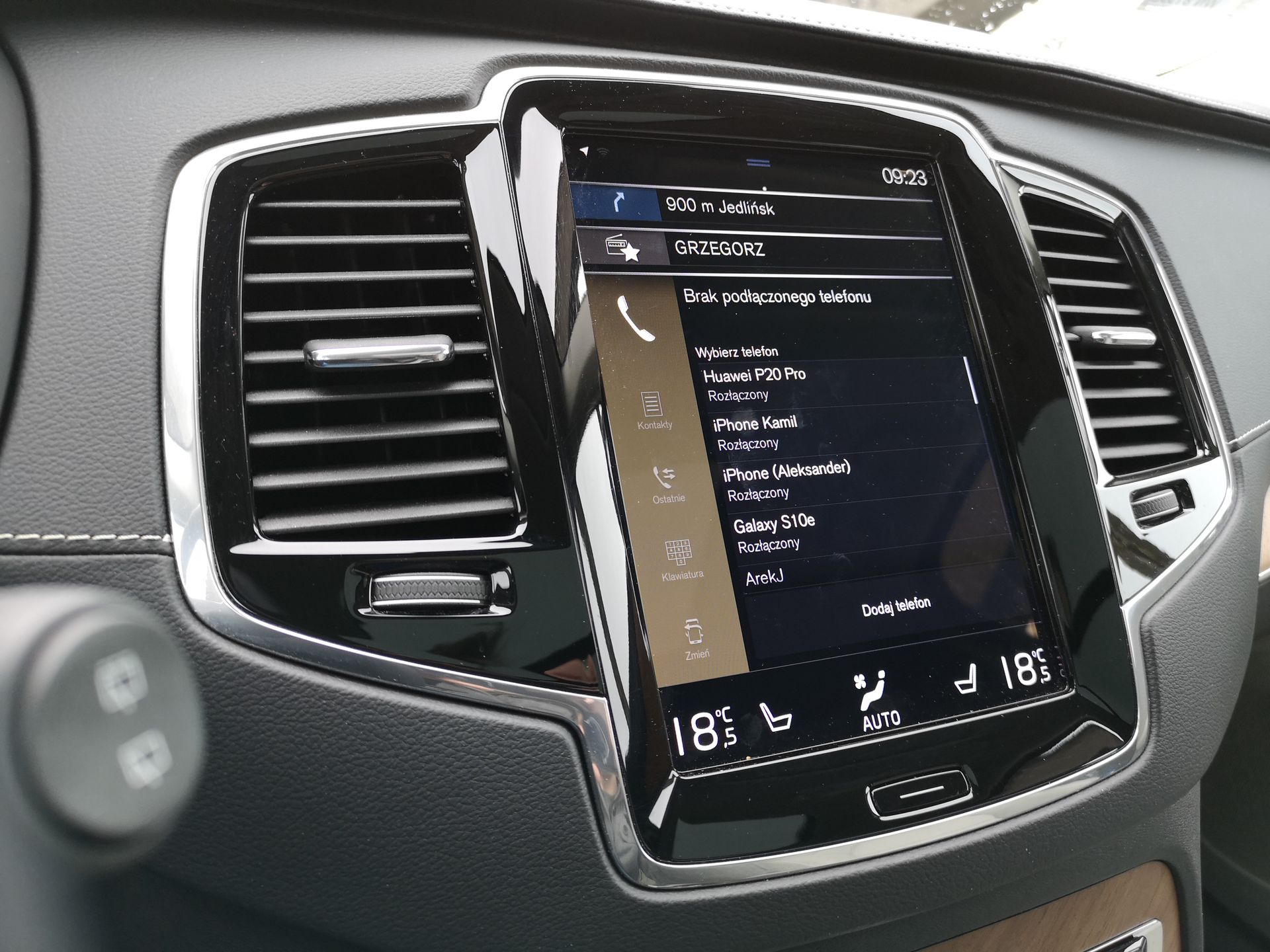 Volvo XC90: Volvo Sensus, audio Bowers & Wilkins i systemy bezpieczeństwa 6