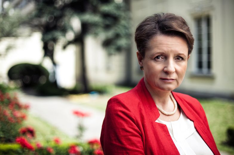 Minister Małgorzata Olimanowska.
