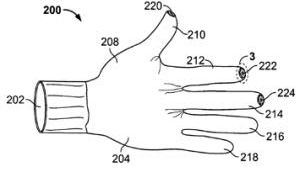 iRękawiczki od Apple - patent 1