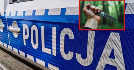 65-latek rzucił się z nożem na partnerkę. Ukrywał się w piwnicy